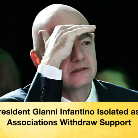 FIFA President Gianni Infantino Isolated as Major Associations Withdraw Support 68 FIFA President Gianni Infantino Isolated as Major Associations Withdraw Support FIFA President Gianni Infantino Isolated as Major Associations Withdraw Support 2 FIFA President Gianni Infantino Isolated as Major Associations Withdraw Support