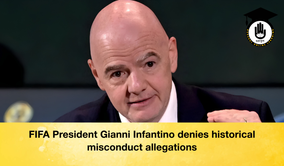 FIFA President Gianni Infantino denies historical misconduct allegations FIFA President Gianni Infantino denies historical misconduct allegations 2 FIFA President Gianni Infantino denies historical misconduct allegations