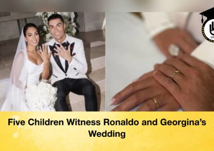 Five Children Witness Ronaldo and Georginas Wedding 1 Five Children Witness Ronaldo and Georgina’s Wedding