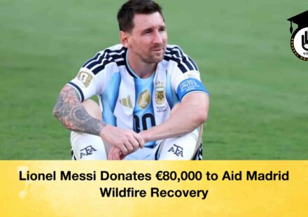 Lionel Messi Donates €80,000 to Aid Madrid Wildfire Recovery