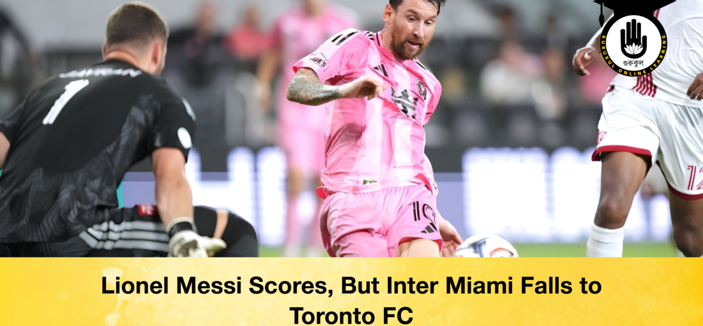 Lionel Messi Scores, But Inter Miami Falls to Toronto FC 53 Lionel Messi Scores, But Inter Miami Falls to Toronto FC Lionel Messi Scores, But Inter Miami Falls to Toronto FC
