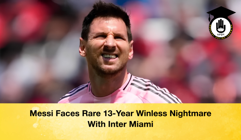 Messi Faces Rare 13-Year Winless Nightmare With Inter Miami