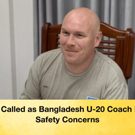 Police Called as Bangladesh U-20 Coach Raises Safety Concerns 66 Police Called as Bangladesh U-20 Coach Raises Safety Concerns Police Called as Bangladesh U-20 Coach Raises Safety Concerns