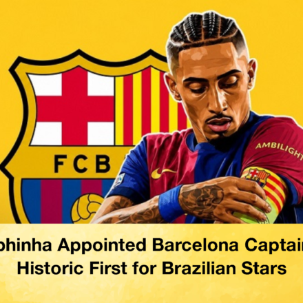 Raphinha Appointed Barcelona Captain in Historic First for Brazilian Stars (2)