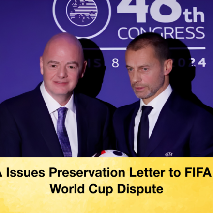 UEFA Issues Preservation Letter to FIFA Over World Cup Dispute 65 UEFA Issues Preservation Letter to FIFA Over World Cup Dispute UEFA Issues Preservation Letter to FIFA Over World Cup Dispute 2 UEFA Issues Preservation Letter to FIFA Over World Cup Dispute