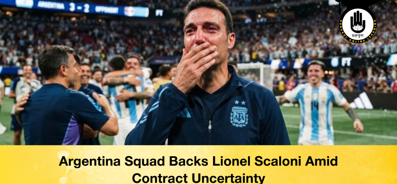Argentina Squad Backs Lionel Scaloni Amid Contract Uncertainty 51 Argentina Squad Backs Lionel Scaloni Amid Contract Uncertainty Argentina Squad Backs Lionel Scaloni Amid Contract Uncertainty