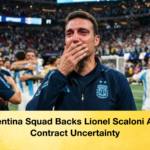 Argentina Squad Backs Lionel Scaloni Amid Contract Uncertainty