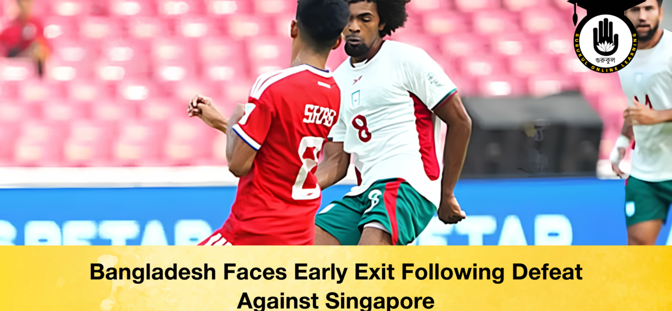 Bangladesh Faces Early Exit Following Defeat Against Singapore 51 Bangladesh Faces Early Exit Following Defeat Against Singapore Bangladesh Faces Early Exit Following Defeat Against Singapore