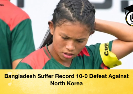 Bangladesh Suffer Record 10-0 Defeat Against North Korea