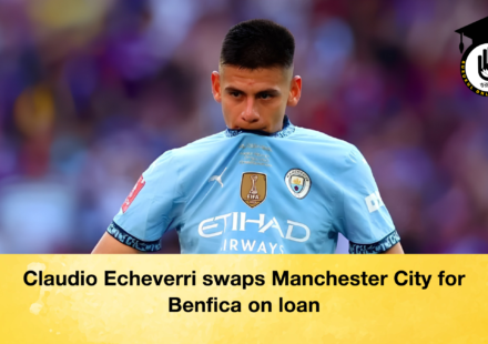 Claudio Echeverri swaps Manchester City for Benfica on loan