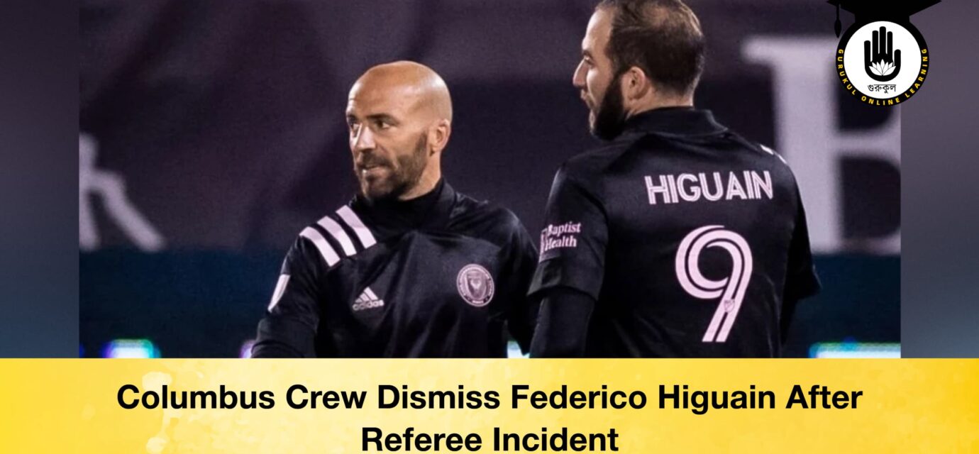 Columbus Crew Dismiss Federico Higuain After Referee Incident 51 Columbus Crew Dismiss Federico Higuain After Referee Incident Columbus Crew Dismiss Federico Higuain After Referee Incident