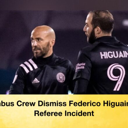 Columbus Crew Dismiss Federico Higuain After Referee Incident 63 Columbus Crew Dismiss Federico Higuain After Referee Incident Columbus Crew Dismiss Federico Higuain After Referee Incident