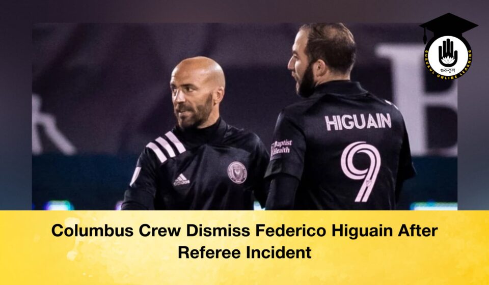 Columbus Crew Dismiss Federico Higuain After Referee Incident
