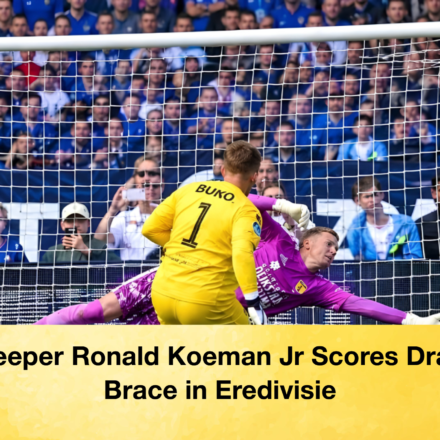 Goalkeeper Ronald Koeman Jr Scores Dramatic Brace in Eredivisie 72 Goalkeeper Ronald Koeman Jr Scores Dramatic Brace in Eredivisie Goalkeeper Ronald Koeman Jr Scores Dramatic Brace in Eredivisie