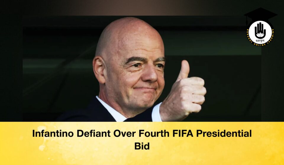 Infantino Defiant Over Fourth FIFA Presidential Bid Infantino Defiant Over Fourth FIFA Presidential Bid