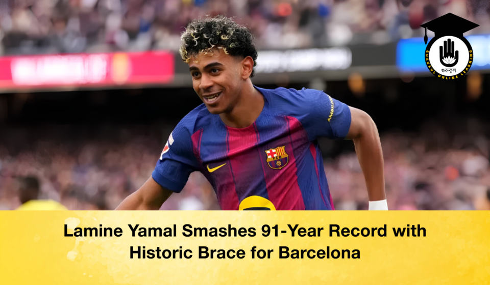 Lamine Yamal Smashes 91-Year Record with Historic Brace for Barcelona Lamine Yamal Smashes 91-Year Record with Historic Brace for Barcelona