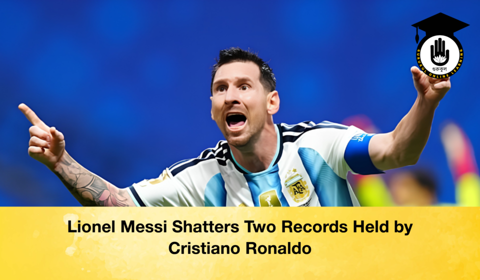 Lionel Messi Shatters Two Records Held by Cristiano Ronaldo Lionel Messi Shatters Two Records Held by Cristiano Ronaldo