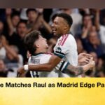 Mbappe Matches Raul as Madrid Edge Past Inter