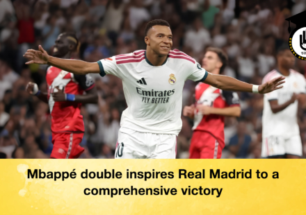 Mbappé double inspires Real Madrid to a comprehensive victory