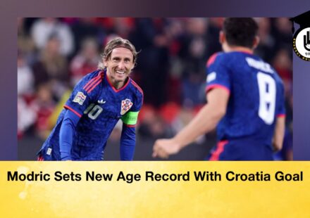 Modric Sets New Age Record With Croatia Goal