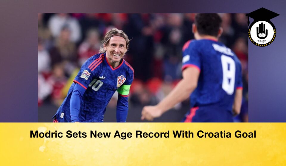 Modric Sets New Age Record With Croatia Goal