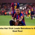 Raphinha Hat-Trick Leads Barcelona to Seven-Goal Rout