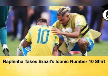 Raphinha Takes Brazil’s Iconic Number 10 Shirt