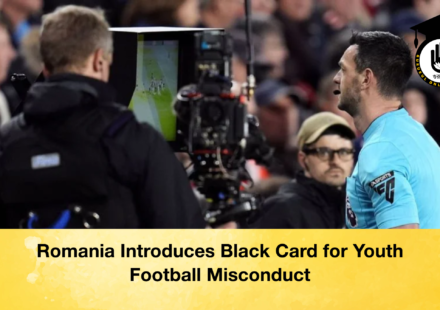Romania Introduces Black Card for Youth Football Misconduct