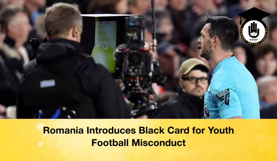 Romania Introduces Black Card for Youth Football Misconduct