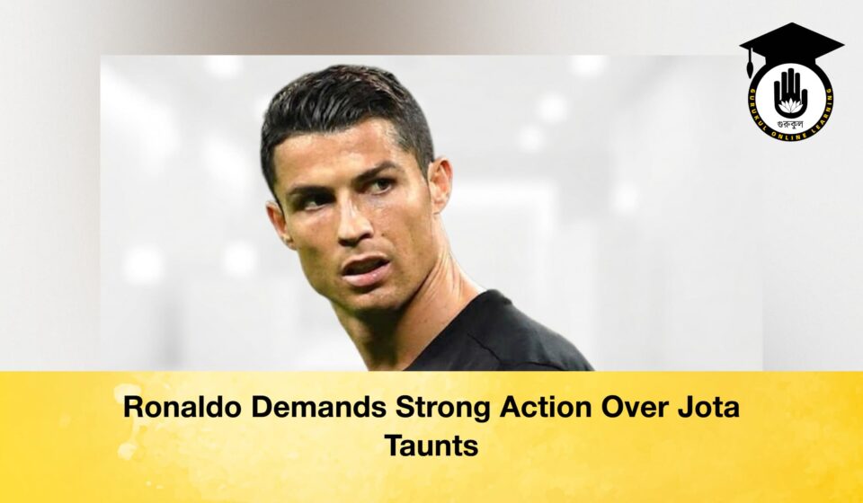 Ronaldo Demands Strong Action Over Jota Taunts