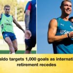 Ronaldo targets 1,000 goals as international retirement recedes