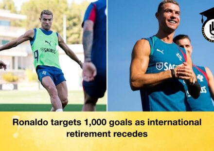 Ronaldo targets 1,000 goals as international retirement recedes