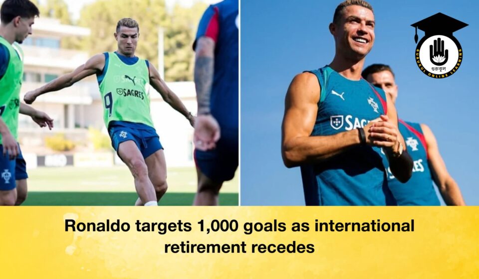 Ronaldo targets 1,000 goals as international retirement recedes