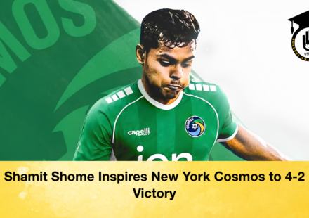 Shamit Shome Inspires New York Cosmos to 4-2 Victory