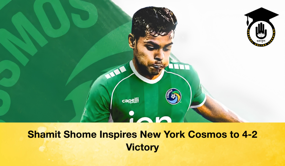 Shamit Shome Inspires New York Cosmos to 4-2 Victory