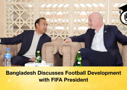 Bangladesh Discusses Football Development with FIFA President