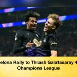 Barcelona Rally to Thrash Galatasaray 4-1 in Champions League