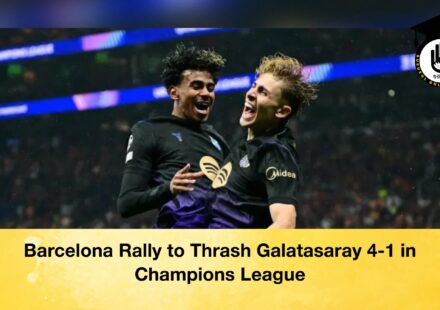 Barcelona Rally to Thrash Galatasaray 4-1 in Champions League