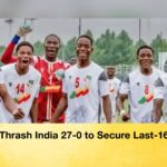 Benin Thrash India 27-0 to Secure Last-16 Berth