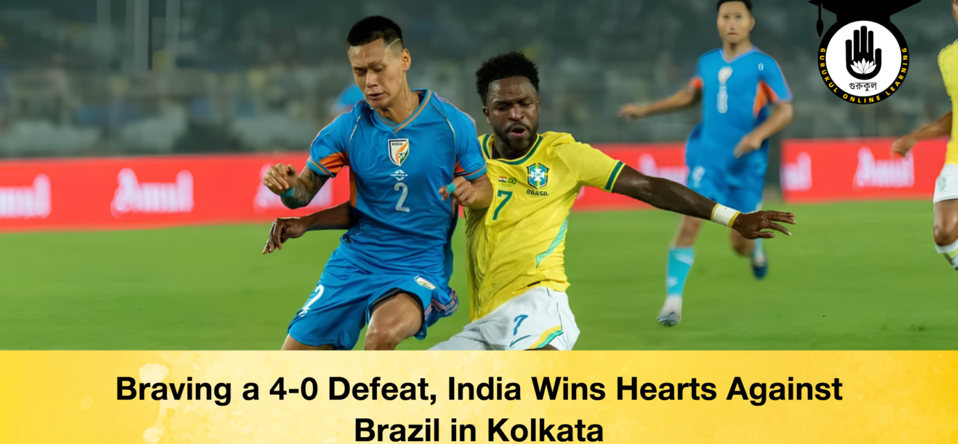 Braving a 4-0 Defeat, India Wins Hearts Against Brazil in Kolkata 52 Braving a 4-0 Defeat, India Wins Hearts Against Brazil in Kolkata Braving a 4-0 Defeat, India Wins Hearts Against Brazil in Kolkata