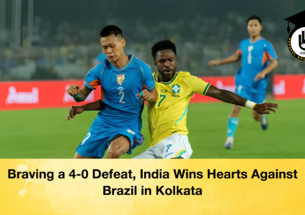 Braving a 4-0 Defeat, India Wins Hearts Against Brazil in Kolkata