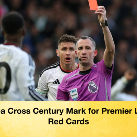 Chelsea Cross Century Mark for Premier League Red Cards