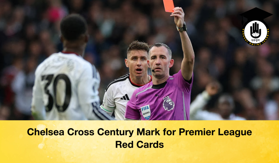 Chelsea Cross Century Mark for Premier League Red Cards Chelsea Cross Century Mark for Premier League Red Cards