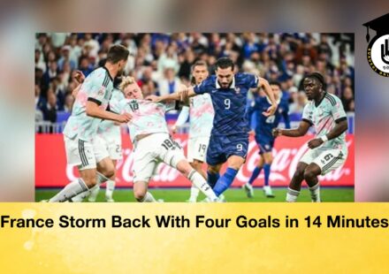 France Storm Back With Four Goals in 14 Minutes