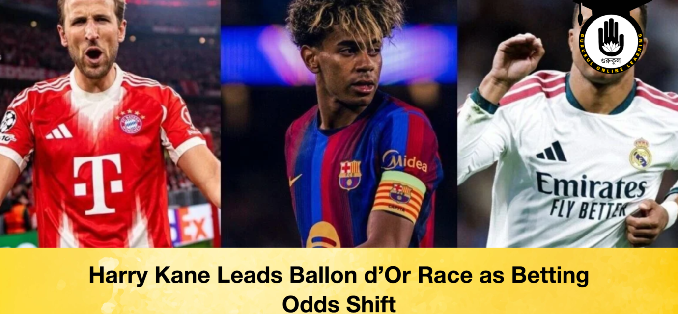 Harry Kane Leads Ballon d'Or Race as Betting Odds Shift