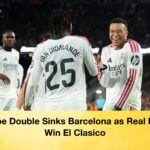 Mbappe Double Sinks Barcelona as Real Madrid Win El Clasico