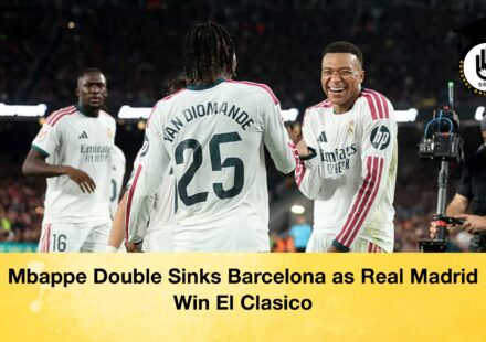 Mbappe Double Sinks Barcelona as Real Madrid Win El Clasico