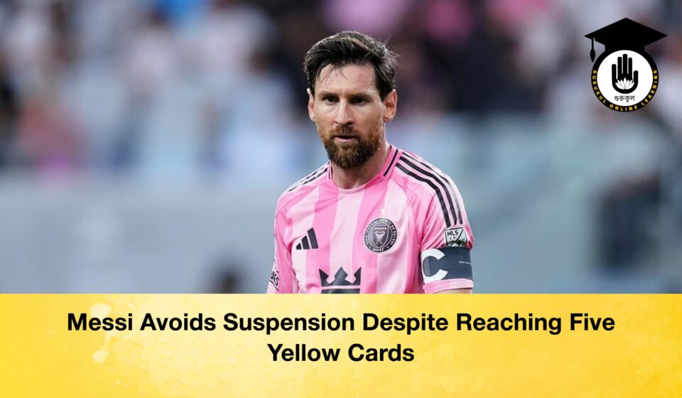 Messi Avoids Suspension Despite Reaching Five Yellow Cards Messi Avoids Suspension Despite Reaching Five Yellow Cards