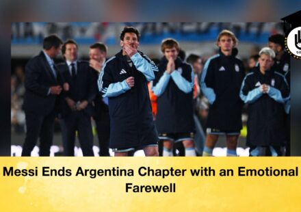 Messi Ends Argentina Chapter with an Emotional Farewell