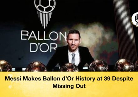 Messi Makes Ballon d’Or History at 39 Despite Missing Out